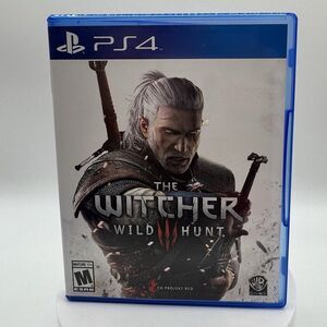 The Witcher 3 Wild Hunt PS4 Slipcover / Bonus Content Map Soundtrack Compendium